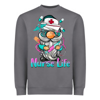 Storm nurse life  gnome Heavyweight Sweatshirt - BarkalooDesign