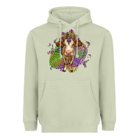 Matcha simmental mardi gras Heavyweight Hoodie - OliviaCreatesArt