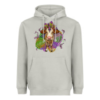 Moon Dust simmental mardi gras Heavyweight Hoodie - OliviaCreatesArt