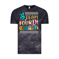 Cloud Black team fourth grade Vintage Tee - NancyCooperArtShop