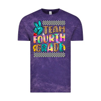 Cloud Purple team fourth grade Vintage Tee - NancyCooperArtShop