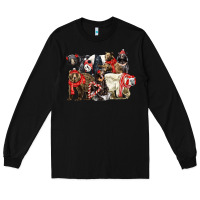 Black Christmas Bear Family Long Sleeve Tee - LillyAllenDesigns