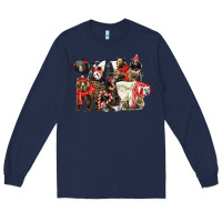 Navy Christmas Bear Family Long Sleeve Tee - LillyAllenDesigns