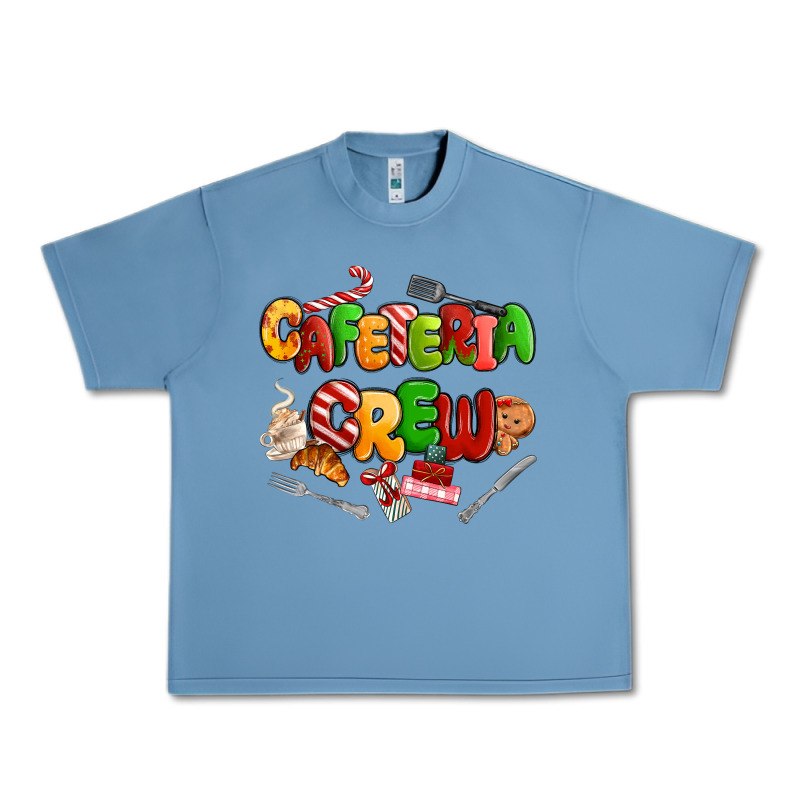 Christmas Cafeteria Crew Urban Heavy Tee by MaliasSmallBusiness | Teevron