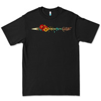 Black flowers and arrow with gemstone Premium Tee - Artiststas