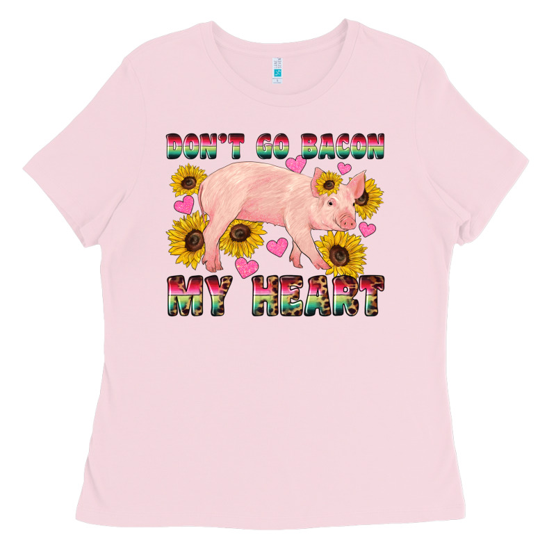 Western Don't Go Bacon My Heart Pig Ladies Tee by Artiststas | Teevron