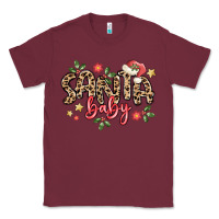 Burgundy santa baby Classic Tee - MaliasSmallBusiness