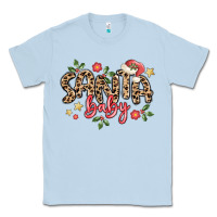Dusty Blue santa baby Classic Tee - MaliasSmallBusiness
