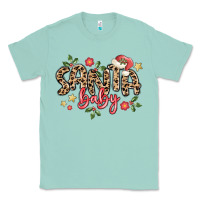 Seafoam santa baby Classic Tee - MaliasSmallBusiness