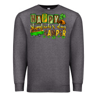 Charcoal Heather St. Patrick's Happy St. Patrick's Day camper Premium Sweatshirt - OliviaCreatesArt