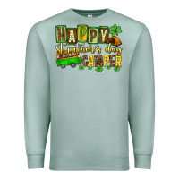 Seafoam St. Patrick's Happy St. Patrick's Day camper Premium Sweatshirt - OliviaCreatesArt