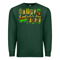 Sports Green St. Patrick's Happy St. Patrick's Day camper Premium Sweatshirt - OliviaCreatesArt