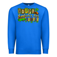 True Royal St. Patrick's Happy St. Patrick's Day camper Premium Sweatshirt - OliviaCreatesArt