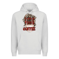 Dove Grey Mama needs coffee Mother's Day Premium Hoodie - CowGirlArtShop