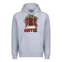 Heather Grey Mama needs coffee Mother's Day Premium Hoodie - CowGirlArtShop