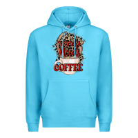 Ocean Blue Mama needs coffee Mother's Day Premium Hoodie - CowGirlArtShop