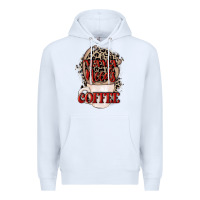 White Mama needs coffee Mother's Day Premium Hoodie - CowGirlArtShop