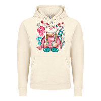 Vintage Artic dentist gnome Vintage Hoodie - NancyCooperArtShop