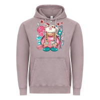 Vintage Zinc dentist gnome Vintage Hoodie - NancyCooperArtShop