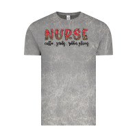 Cloud Rock christmas nurse Vintage Tee - MaliasSmallBusiness
