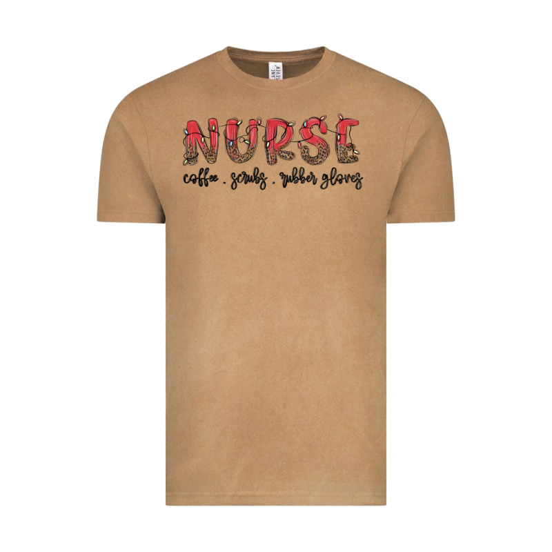 Christmas Nurse Vintage Tee by MaliasSmallBusiness | Teevron