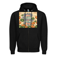 Black all the plaid and pumpkin things Zipper Hoodie - TumblerDesignByShophia