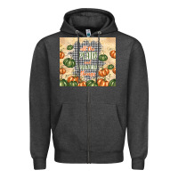 All The Plaid And Pumpkin Things Zipper Hoodie | Teevron