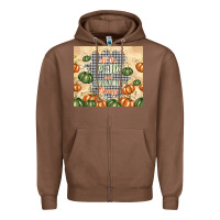 Chestnut all the plaid and pumpkin things Zipper Hoodie - TumblerDesignByShophia
