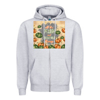 Heather Grey all the plaid and pumpkin things Zipper Hoodie - TumblerDesignByShophia