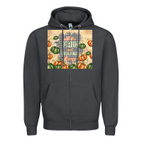 Smoke all the plaid and pumpkin things Zipper Hoodie - TumblerDesignByShophia
