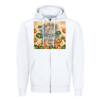 White all the plaid and pumpkin things Zipper Hoodie - TumblerDesignByShophia