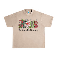 French Oak jesus the reason for the season Urban Heavy Tee - MaliasSmallBusiness