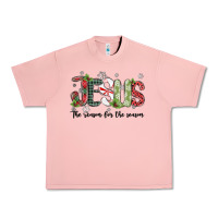 Salmon jesus the reason for the season Urban Heavy Tee - MaliasSmallBusiness