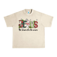 Sandshell jesus the reason for the season Urban Heavy Tee - MaliasSmallBusiness