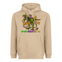 Mushroom mardi saurus rex olivia Heavyweight Hoodie - OliviaCreatesArt