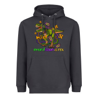 Smoke mardi saurus rex olivia Heavyweight Hoodie - OliviaCreatesArt