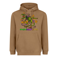 Toasted Coconut mardi saurus rex olivia Heavyweight Hoodie - OliviaCreatesArt