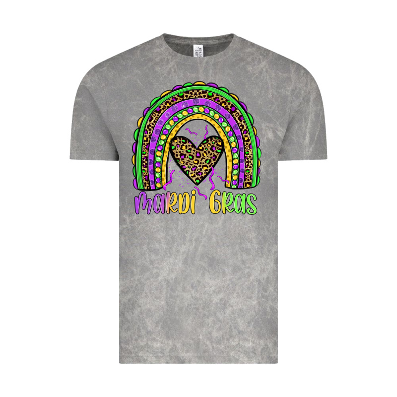 Mardi Gras Rainbow Vintage Tee by JahusDesignShop | Teevron