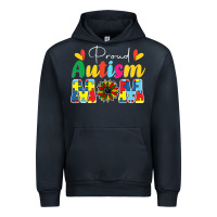 Proud Autism Mom Sunflower Urban Hoodie | Teevron