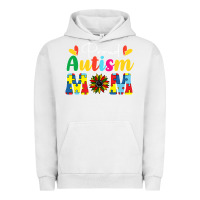 Pigment Lunar Rock Proud Autism Mom sunflower Urban Hoodie - CowhideDigitalArt