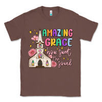 Chestnut amazing grace how sweet the sound Classic Tee - MaliasSmallBusiness