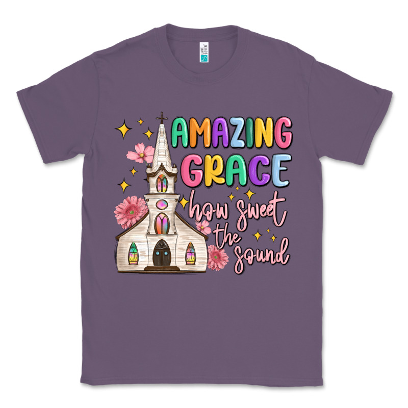 Amazing Grace How Sweet The Sound Classic Tee by MaliasSmallBusiness | Teevron