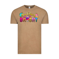 Vintage Coffee your future is bright Vintage Tee - NancyCooperArtShop