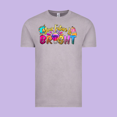 Your Future Is Bright Vintage Tee Designed By Nancycooperartshop