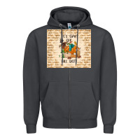 Smoke it's time for fall shit Zipper Hoodie - TumblerDesignByShophia