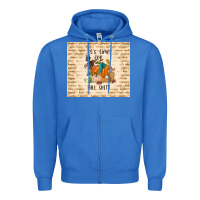 True Royal it's time for fall shit Zipper Hoodie - TumblerDesignByShophia