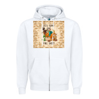 White it's time for fall shit Zipper Hoodie - TumblerDesignByShophia