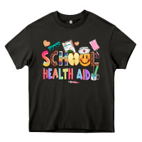 Asphalt school healt aid Heavy Core Tee - AdoDesignShop