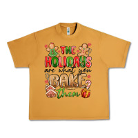 Peanut Butter the holidays are what you bake them Urban Heavy Tee - MaliasSmallBusiness