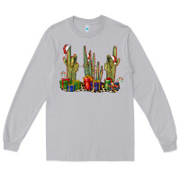 Moon Dust Christmas Cactus Long Sleeve Tee - LillyAllenDesigns